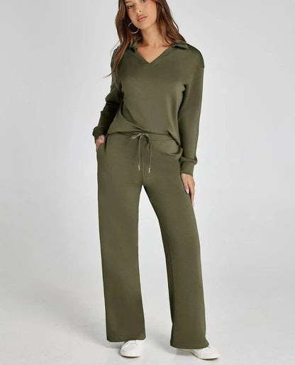 ⏰49% OFF✨Women's 2 Piece Sets Outfits Casual Long Sleeve Sweatsuits Sets