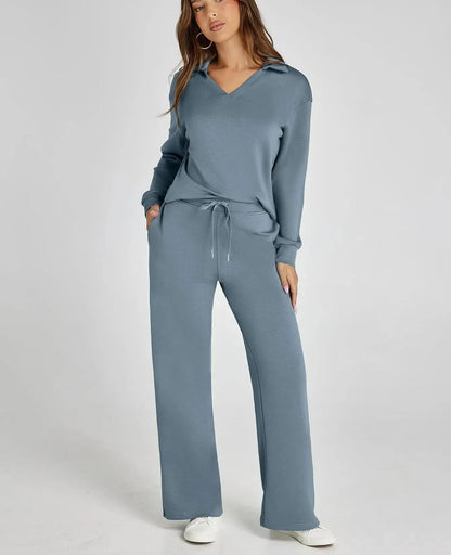 ⏰49% OFF✨Women's 2 Piece Sets Outfits Casual Long Sleeve Sweatsuits Sets
